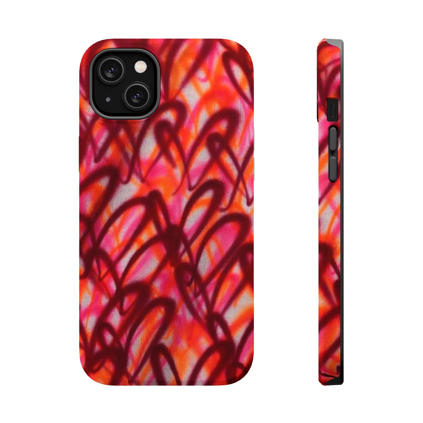 MagSafe „Graffiti Love“ Airbrush iPhone Hülle