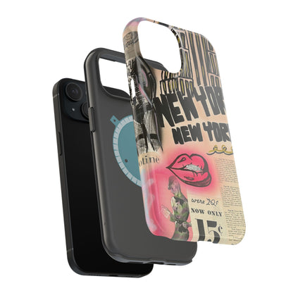 MagSafe „New York, New York“ Airbrush iPhone Hülle