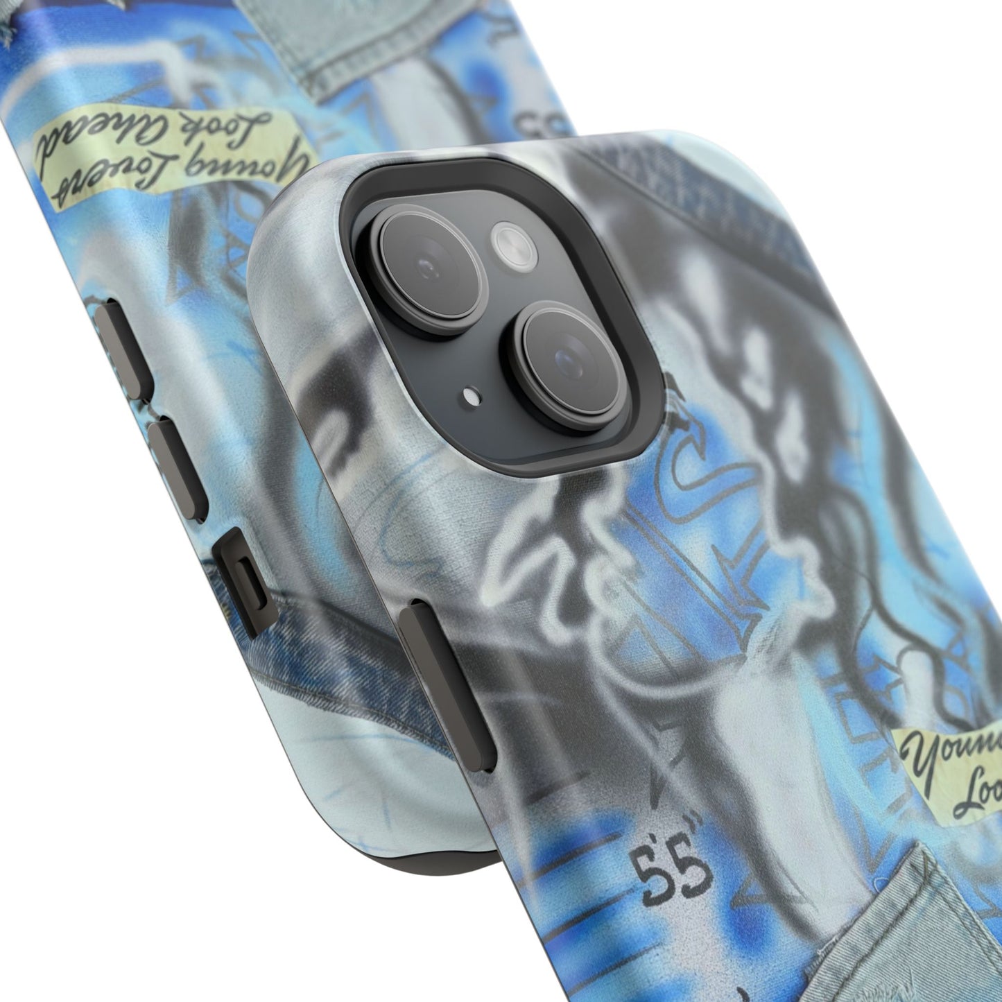 MagSafe "young lovers" airbrush iPhone case