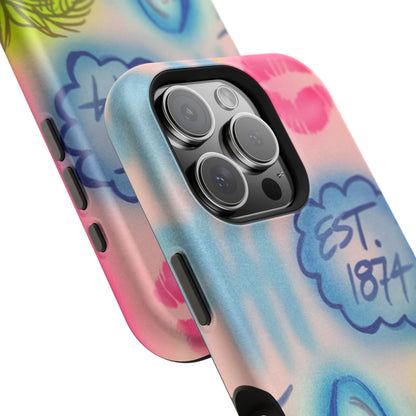 MagSafe "in the wave" airbrush iPhone case