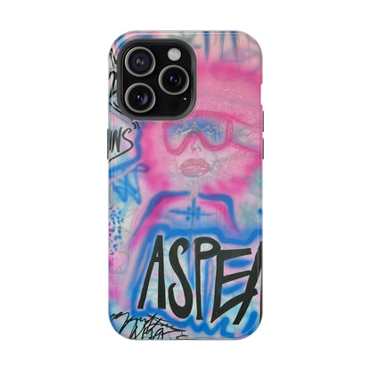 MagSafe "aspen aspirations" airbrush iPhone case