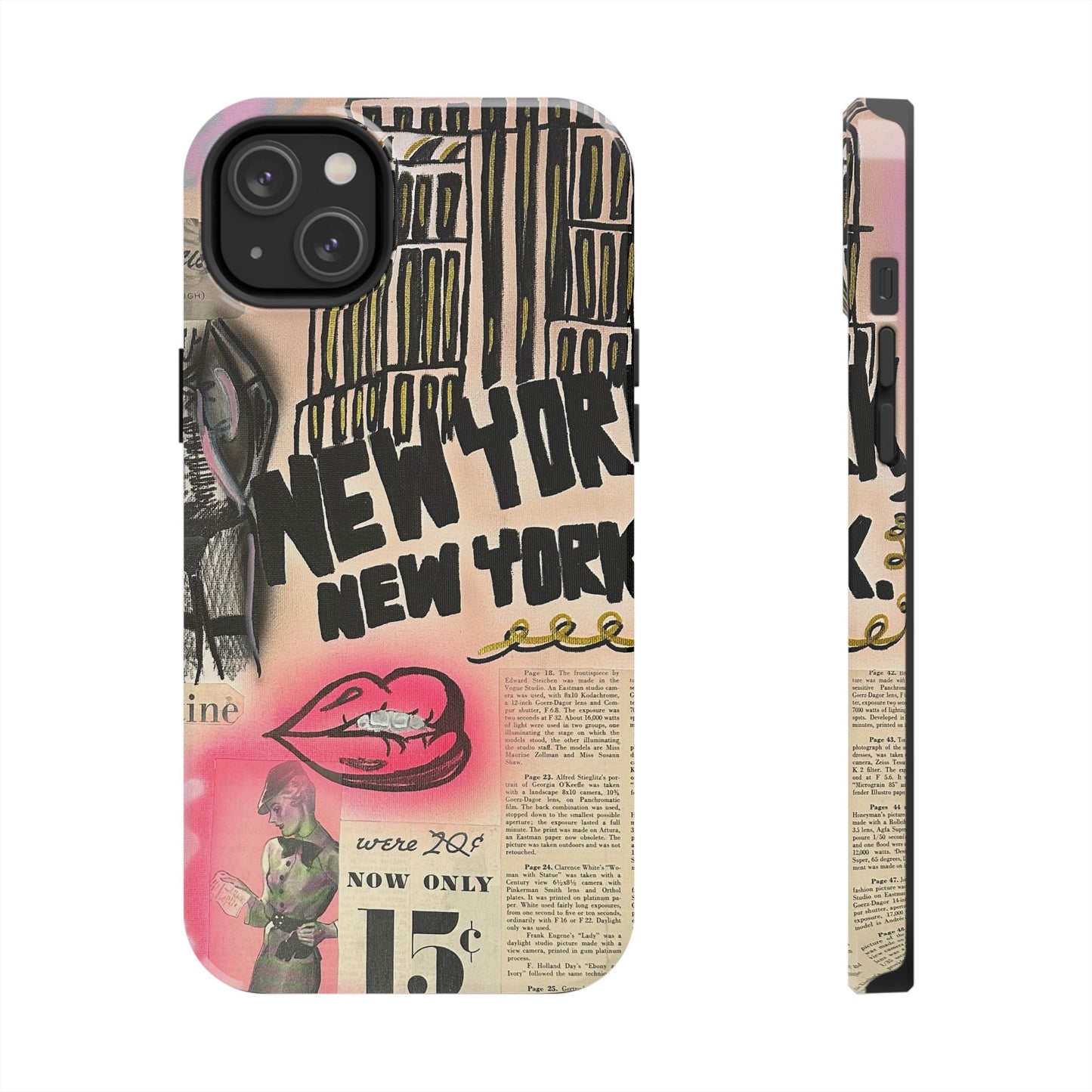 "new york, new york!" airbrush iPhone case