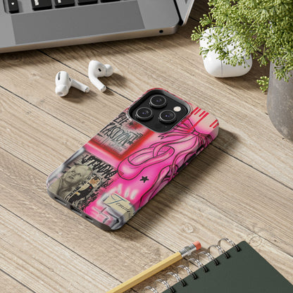 "plié passion” airbrush iPhone case