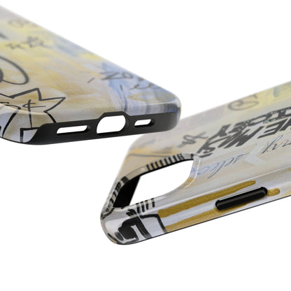 "golden glacier" airbrush iPhone case