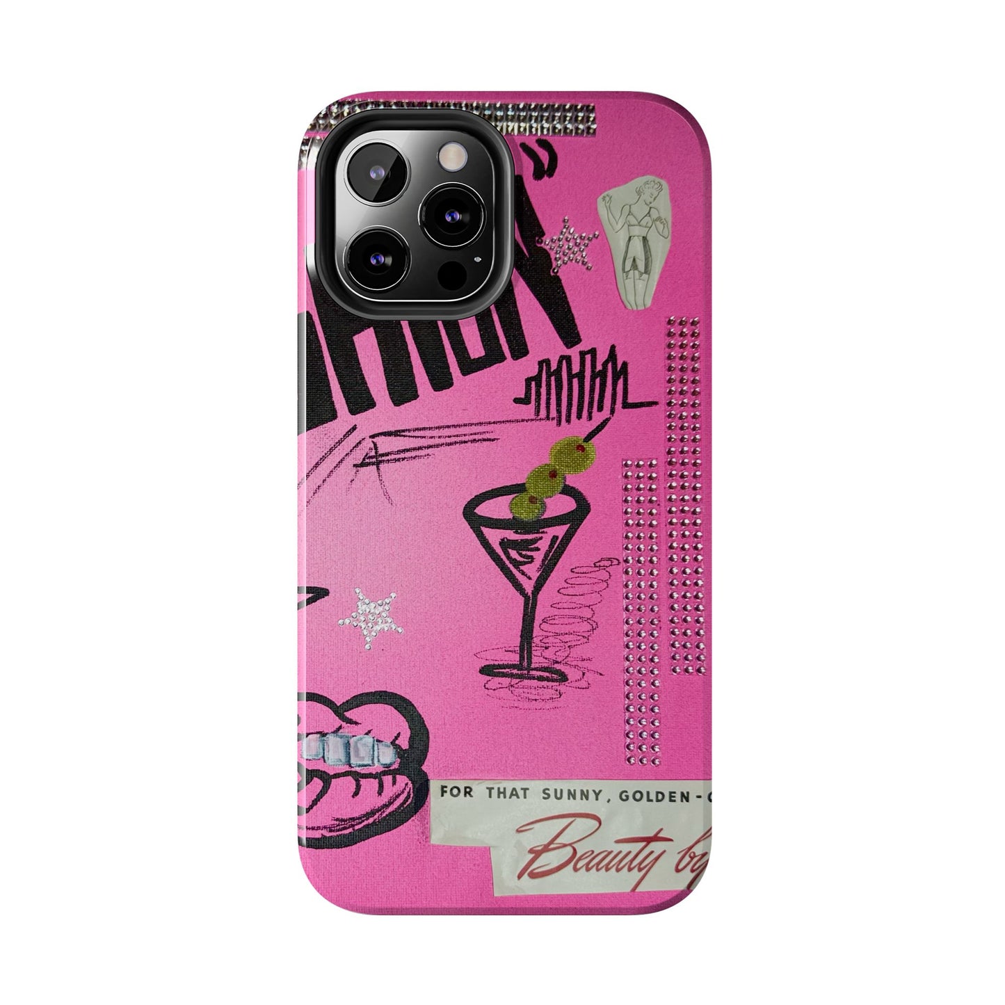 "high fashion" airbrush iPhone case