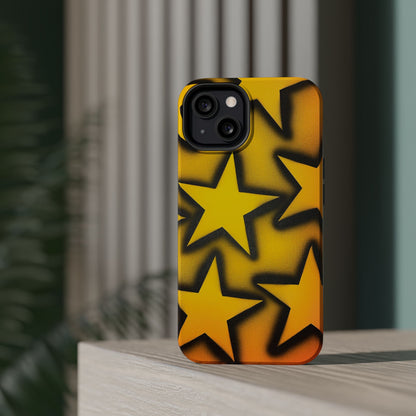MagSafe „DU BIST EIN STAR!“ Airbrush iPhone Hülle