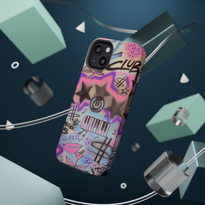 MagSafe "jazz club" airbrush iPhone case
