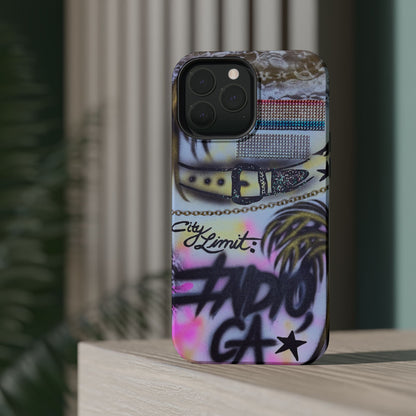 MagSafe "indio, ca" airbrush iPhone case