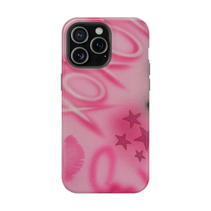 MagSafe "perfectly pink" airbrush iPhone case