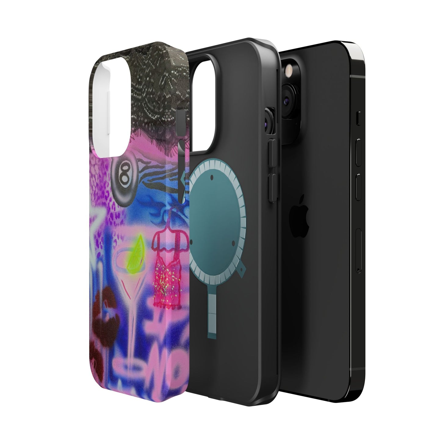 MagSafe "dream life" airbrush iPhone case