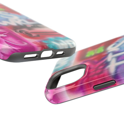 MagSafe „its ur WRLD“ Airbrush iPhone Hülle