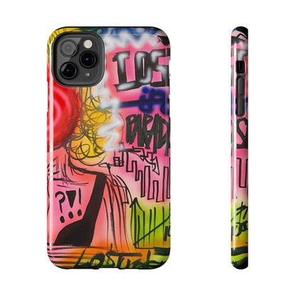 "lost in paradise" airbrush iPhone case
