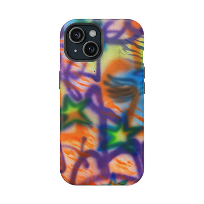 MagSafe "streetwear angel" airbrush iPhone case