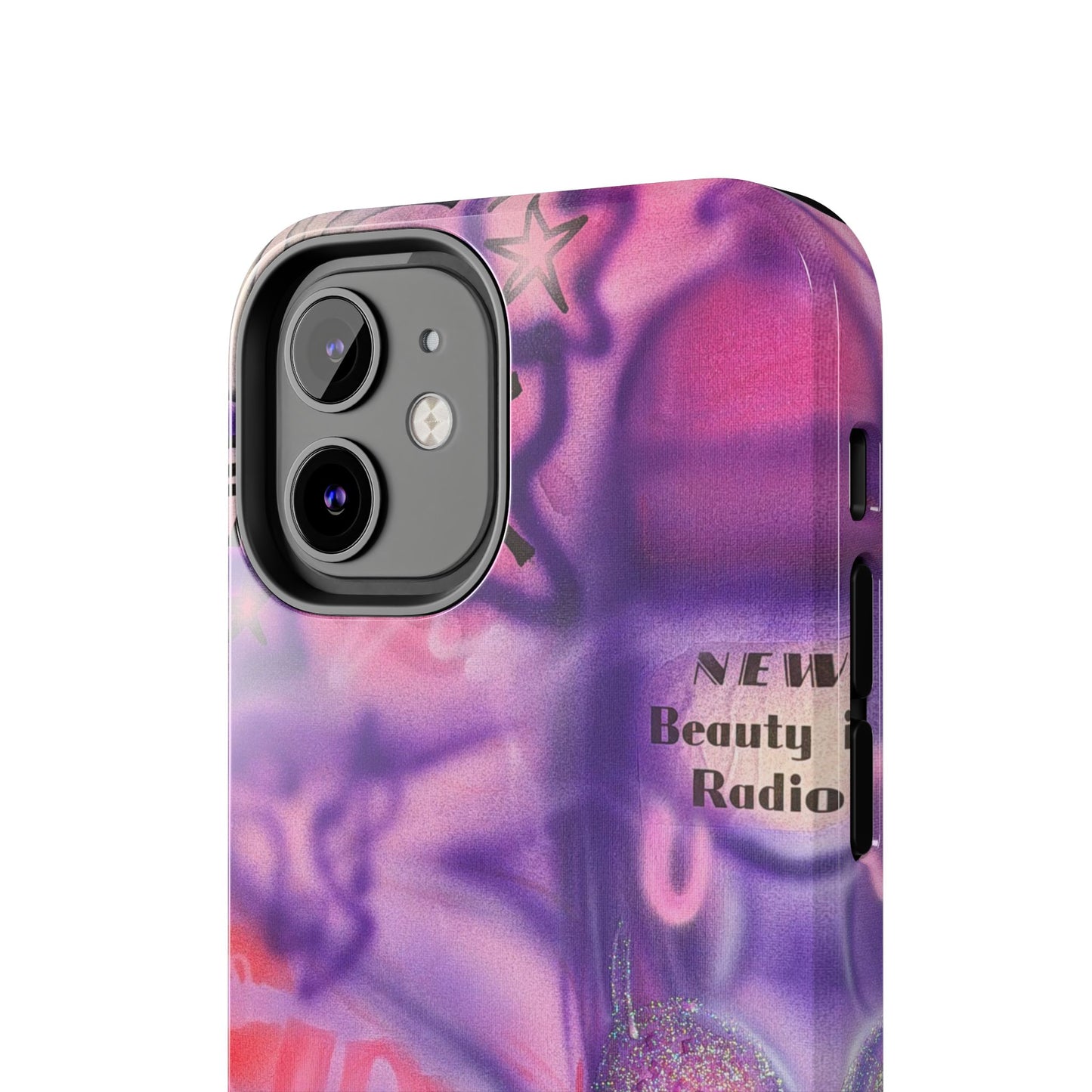 "mic check" airbrush iPhone case