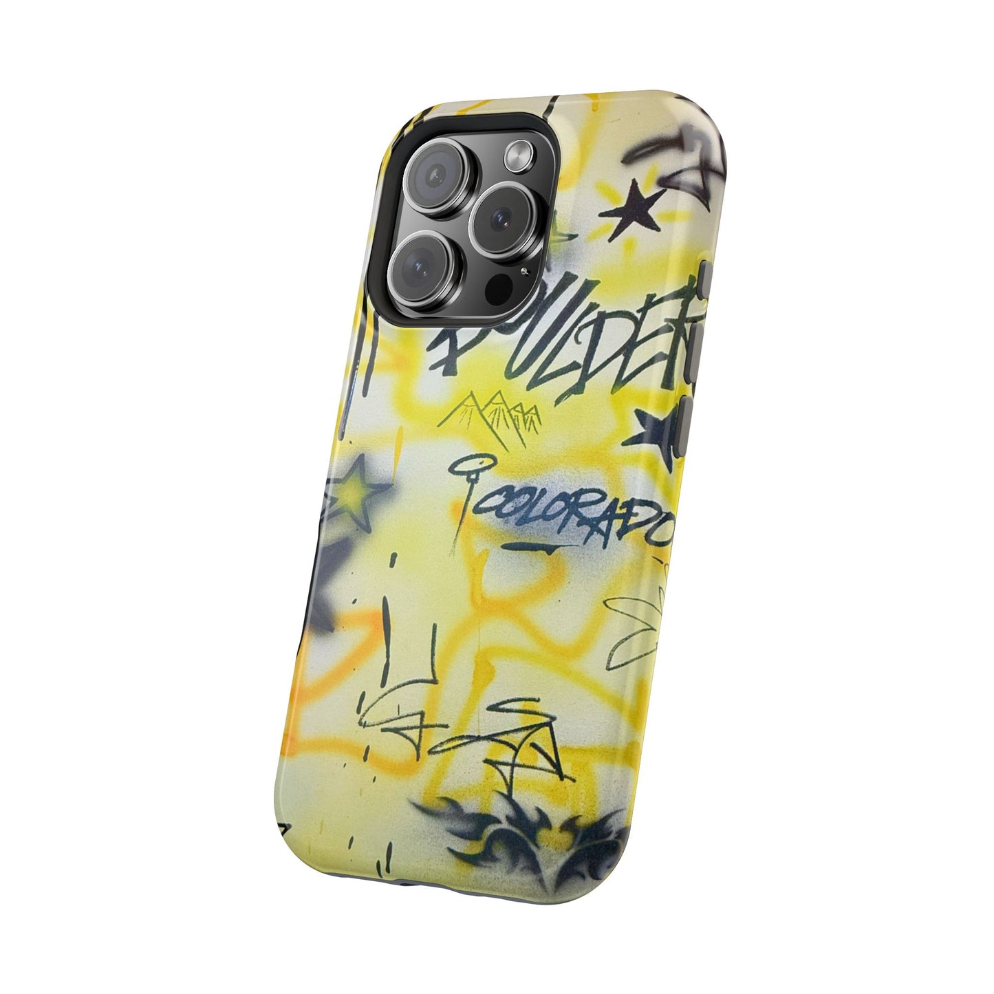 MagSafe "boulder" airbrush iPhone case