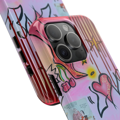 "cherry luvr" airbrush iPhone case