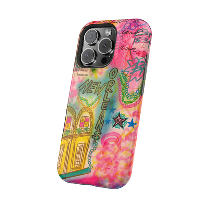 MagSafe "new orleans, la" Airbrush iPhone Hülle