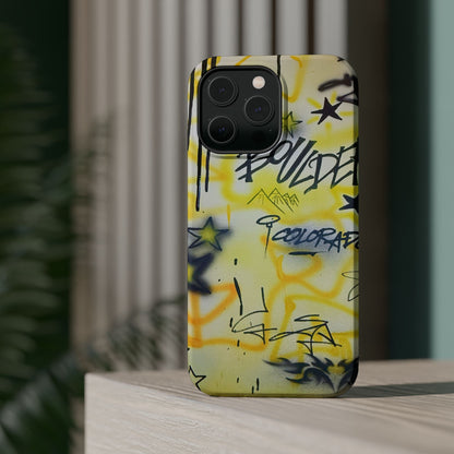 MagSafe "boulder" airbrush iPhone case