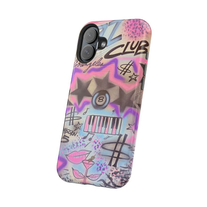 MagSafe "jazz club" airbrush iPhone case