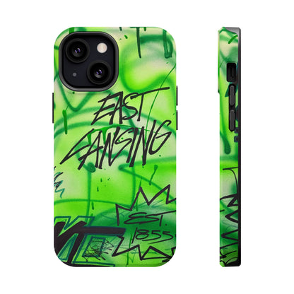 MagSafe "east lansing, mi" airbrush iPhone case