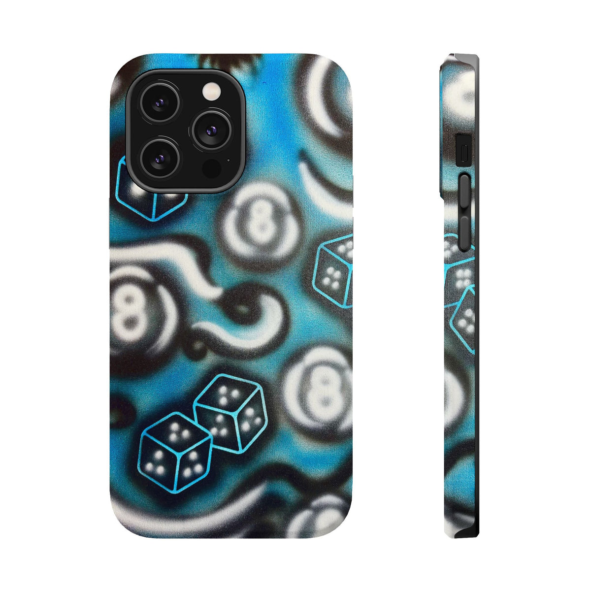 MagSafe "risk it!" airbrush iPhone case