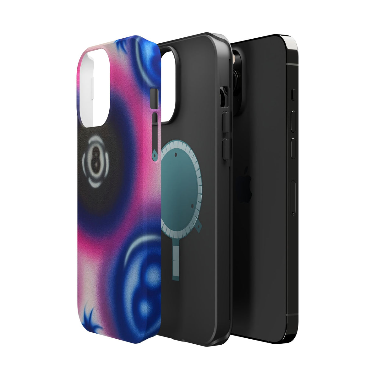 MagSafe „Magic 8-Ball“ Airbrush iPhone-Hülle