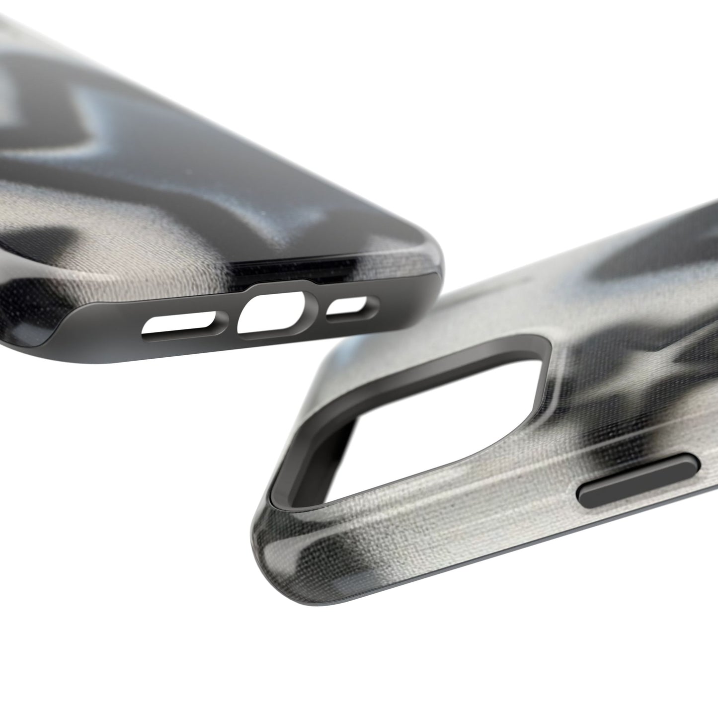 MagSafe "black & white stars" airbrush iPhone case