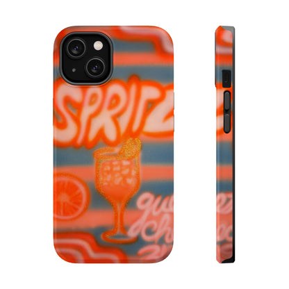 MagSafe "aperol spritz pt. 2" airbrush iPhone case