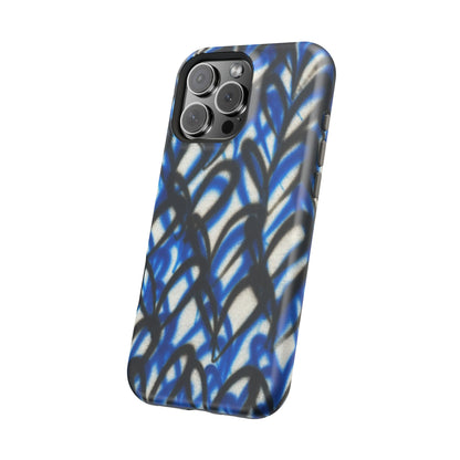 MagSafe "abstract hearts" airbrush iPhone case