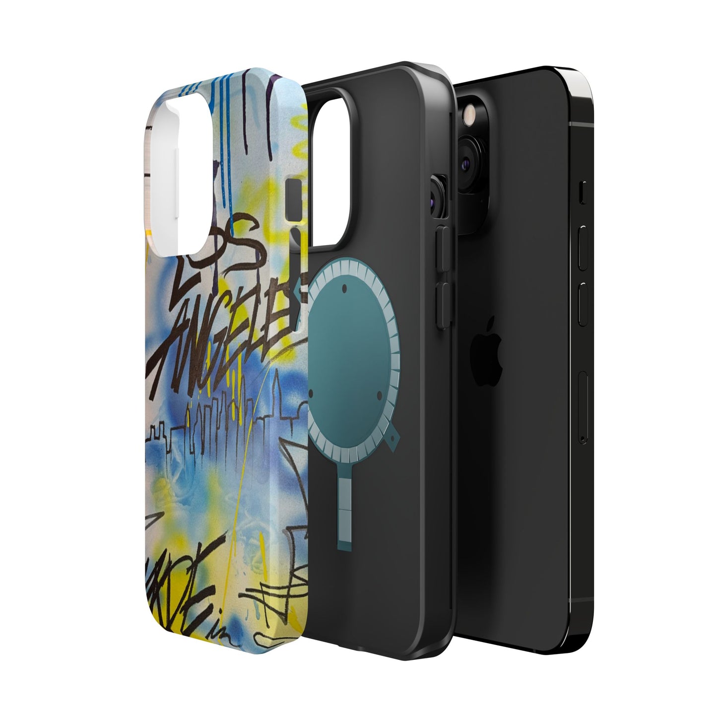 MagSafe "los angeles" airbrush iPhone case