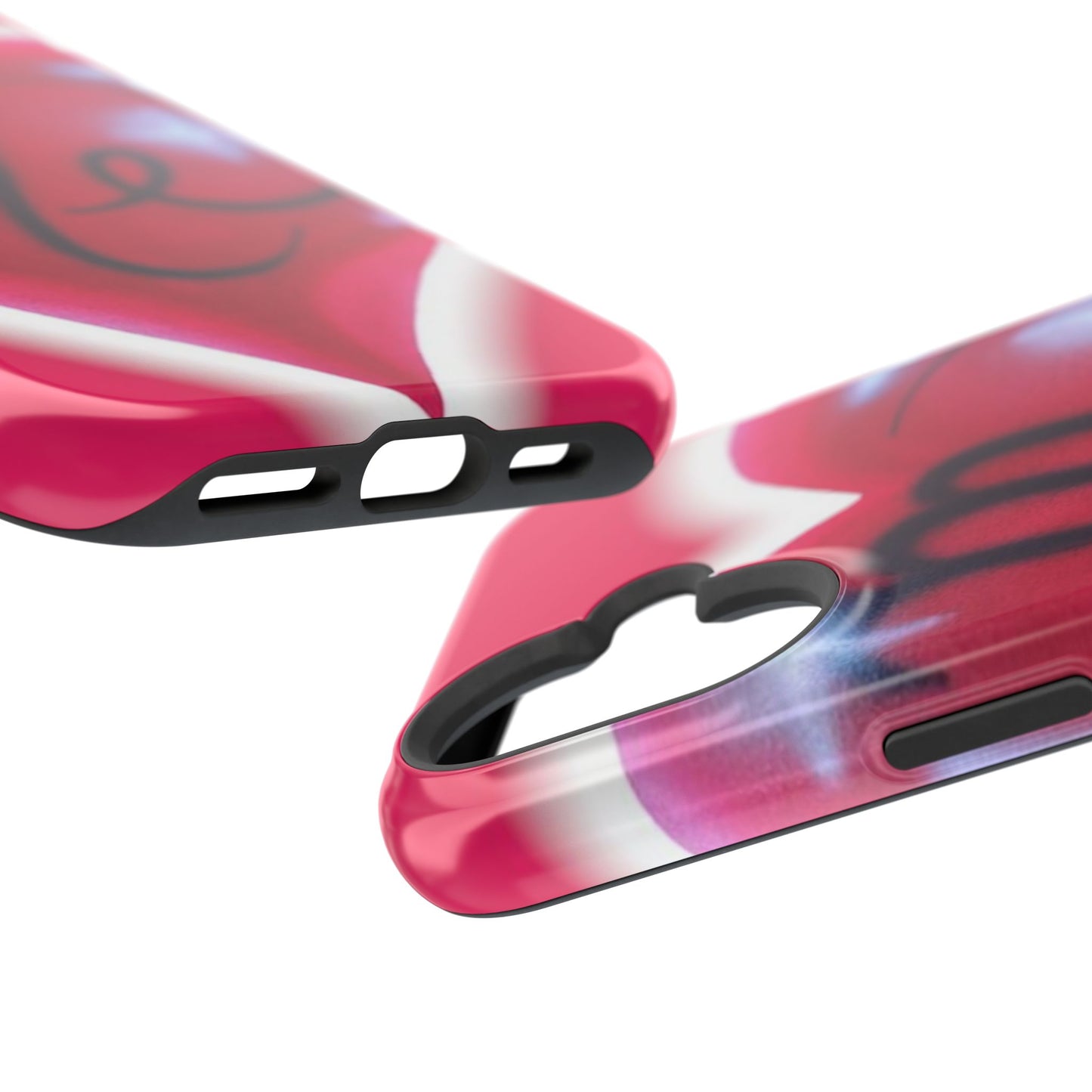 MagSafe "i <3 me" Airbrush iPhone Hülle
