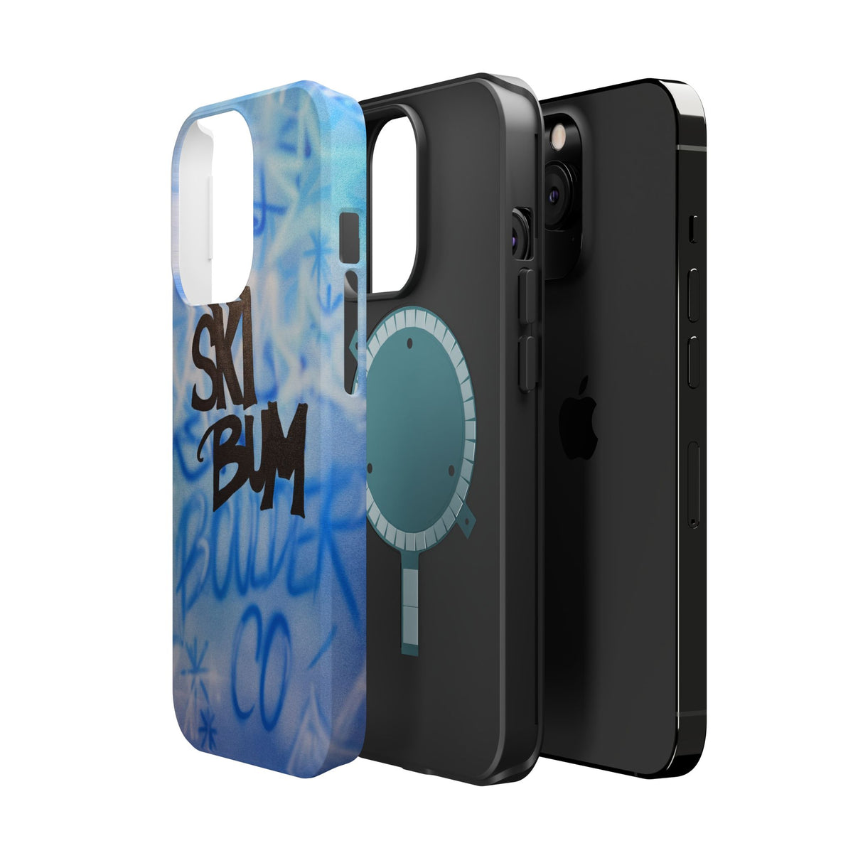 MagSafe x @axoboulder airbrush iPhone case