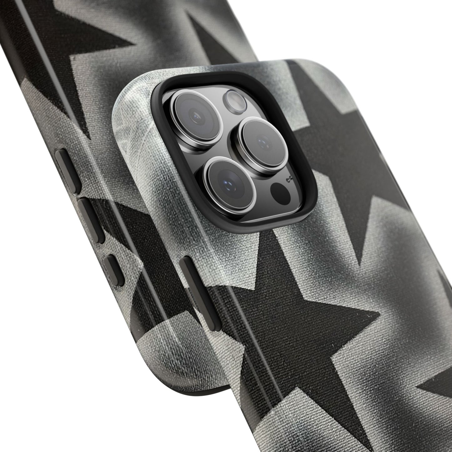 "chrome stars" airbrush iPhone case