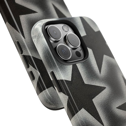 "chrome stars" airbrush iPhone case