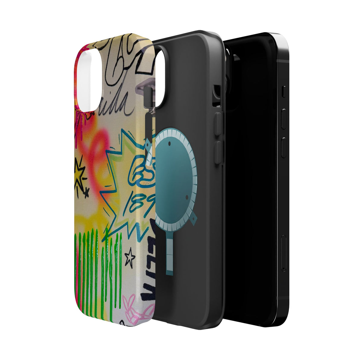 MagSafe "ferocious florida" airbrush iPhone case