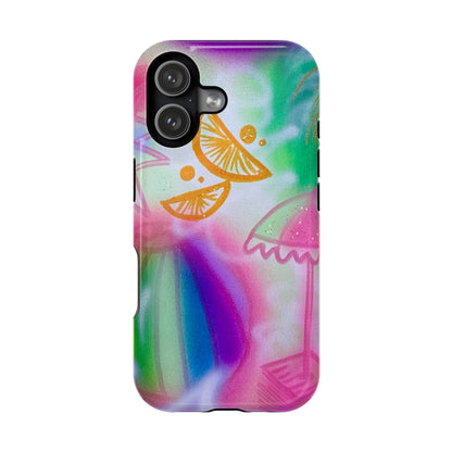 MagSafe "on the beach" airbrush iPhone case
