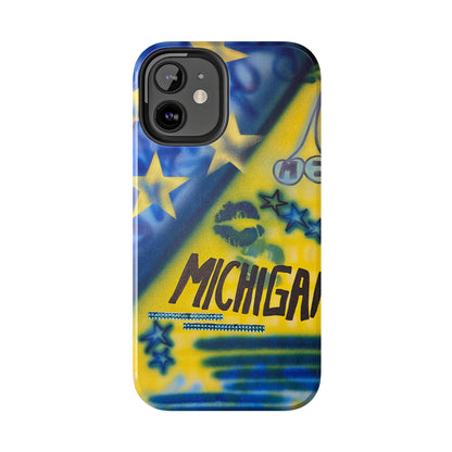 "ann arbor, michigan" airbrush iPhone case