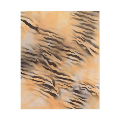 "neutral tiger" airbrush rolled print