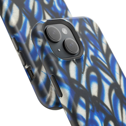 MagSafe "abstract hearts" airbrush iPhone case
