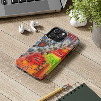 "tucson, arizona pt. 2" airbrush iPhone case