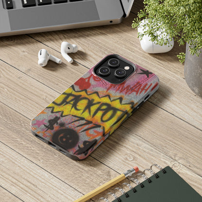 "jackpot!" airbrush iPhone case