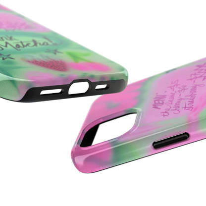 "matcha!" airbrush iPhone case