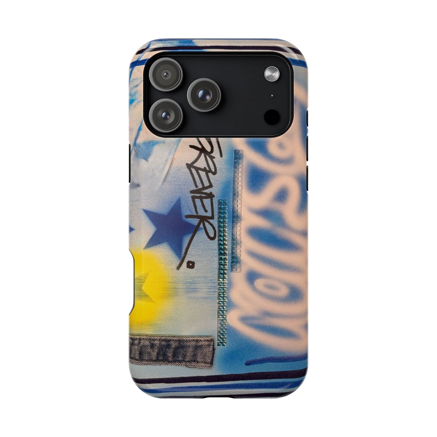 MagSafe "fashion forever" airbrush iPhone case