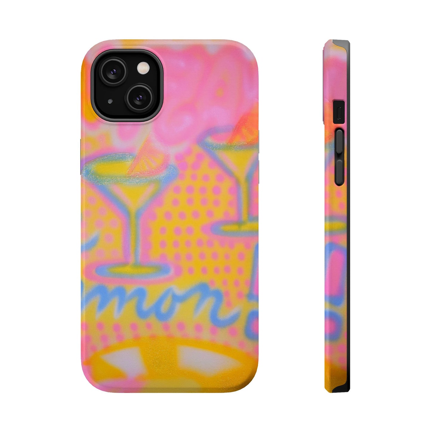 MagSafe "lemontini" airbrush iPhone case