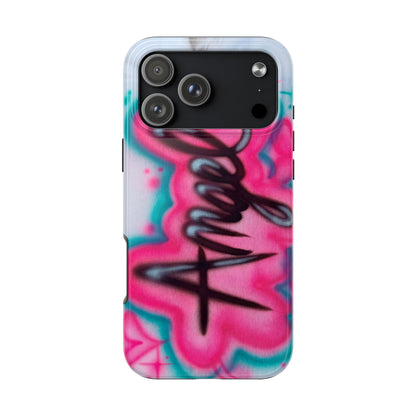 "angel" airbrush iPhone case