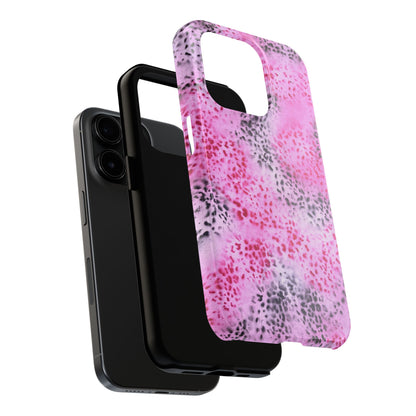"pink cheetah pt. 2" airbrush iPhone case