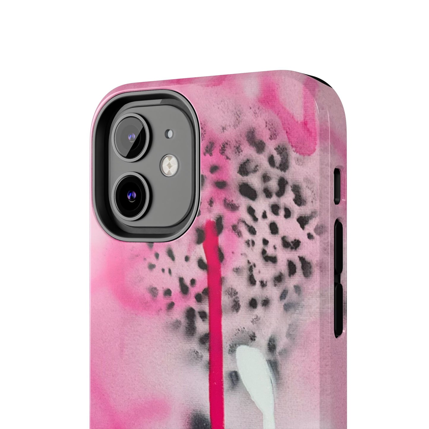 "pink cheetah" airbrush iPhone case