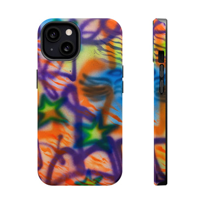 MagSafe "streetwear angel" airbrush iPhone case