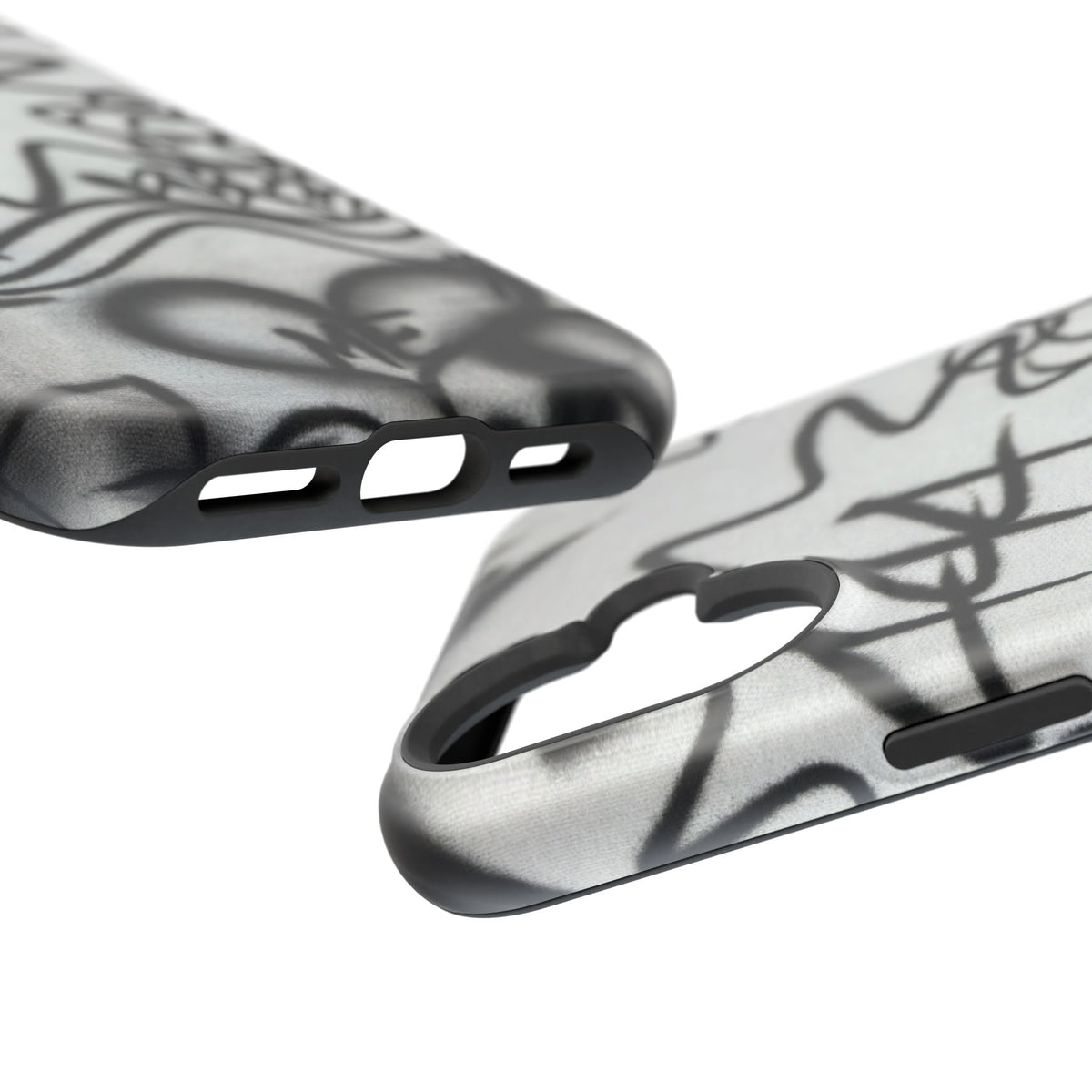 MagSafe „444“ Airbrush iPhone Hülle