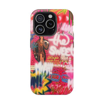 MagSafe "Sweet Escape" Airbrush iPhone Hülle